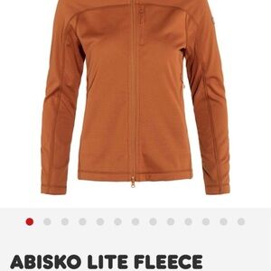 Fjallraven Abisko Lite Fleece Jacket - Rust